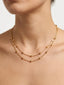 Collana oro con pietrine - Follie by Alice