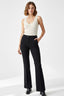 Pantaloni da completo a campana con pinces
