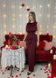 Vestito lungo con morsetto ATHENA