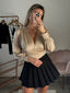 Body in raso satin a maniche lunghe - Follie by Alice