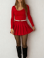 Body satin a maniche lunghe LUMIA - Follie by Alice