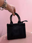 Borsa a mano effetto intrecciato - Follie by Alice