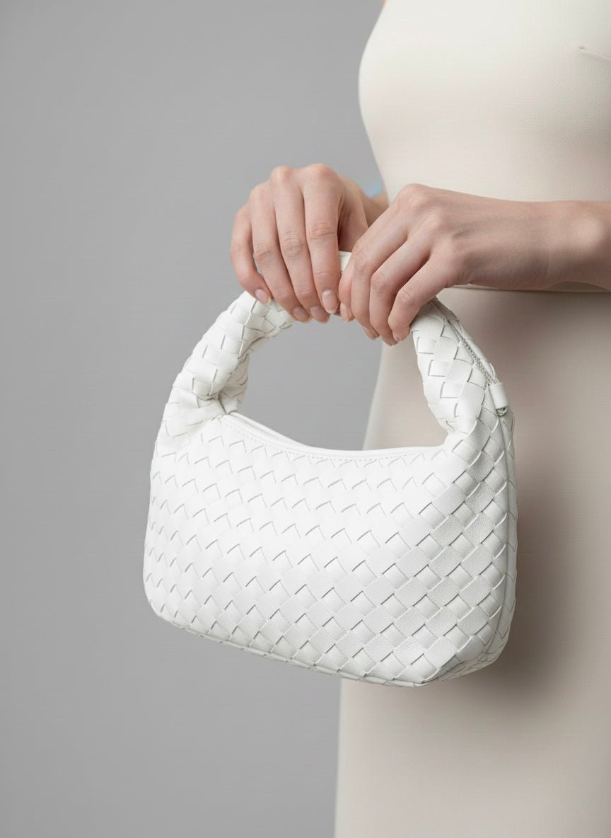 Borsa a mano effetto intrecciato - Follie by Alice