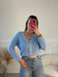 Cardigan in maglia con bottoncini - Follie by Alice