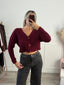 Cardigan in maglia con bottoncini - Follie by Alice