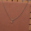 Collana argento tennis con doppio cuoricino - Follie by Alice