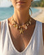 Collana estiva con conchiglie e stella marina - Follie by Alice