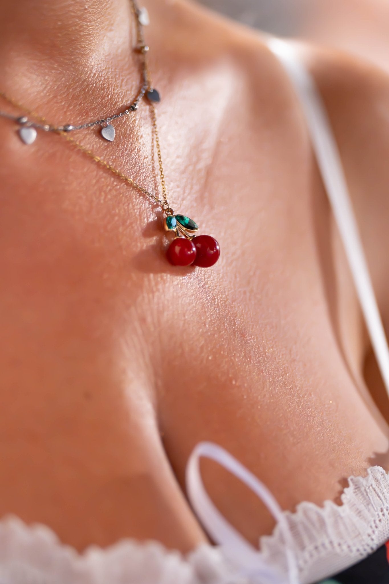 Collana oro con ciliegie - Follie by Alice