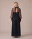 Coprispalle in tulle con maniche a palloncino ETERE