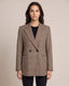 Giacca blazer doppiopetto in pied-de-poule OXFORD - Follie by Alice