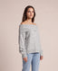 Maxi maglione in lana a fascia - Follie by Alice