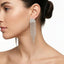 Orecchini argento cascata di strass - Follie by Alice