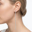 Orecchini argento con strass pendenti - Follie by Alice