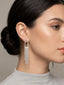 Orecchini argento pendenti di strass - Follie by Alice