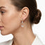 Orecchini oro pendenti a cuore con strass - Follie by Alice