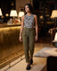 Pantaloni a sigaretta con cintura - Follie by Alice