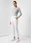 Pantaloni bianchi a sigaretta - Follie by Alice