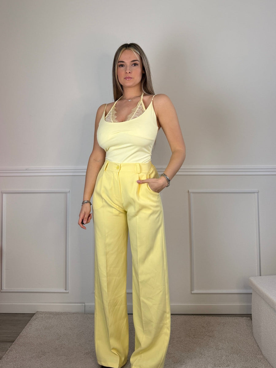 Pantaloni da completo a palazzo BLOOM