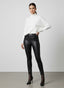 Pantaloni in similpelle con ghette - Follie by Alice