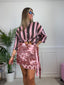 Pareo gonna rosa con stampa leopardi ISLA - Follie by Alice
