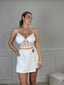 Top bustier in pizzo con scollo a cuore - Follie by Alice