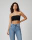 Top nero a fascia - Follie by Alice