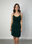 Tubino gioiello verde con strass - Follie by Alice