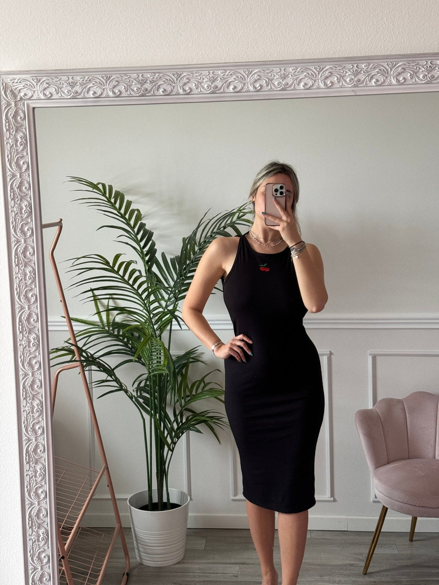 Tubino lungo con ciliegie CHERRYBOMB – alternate