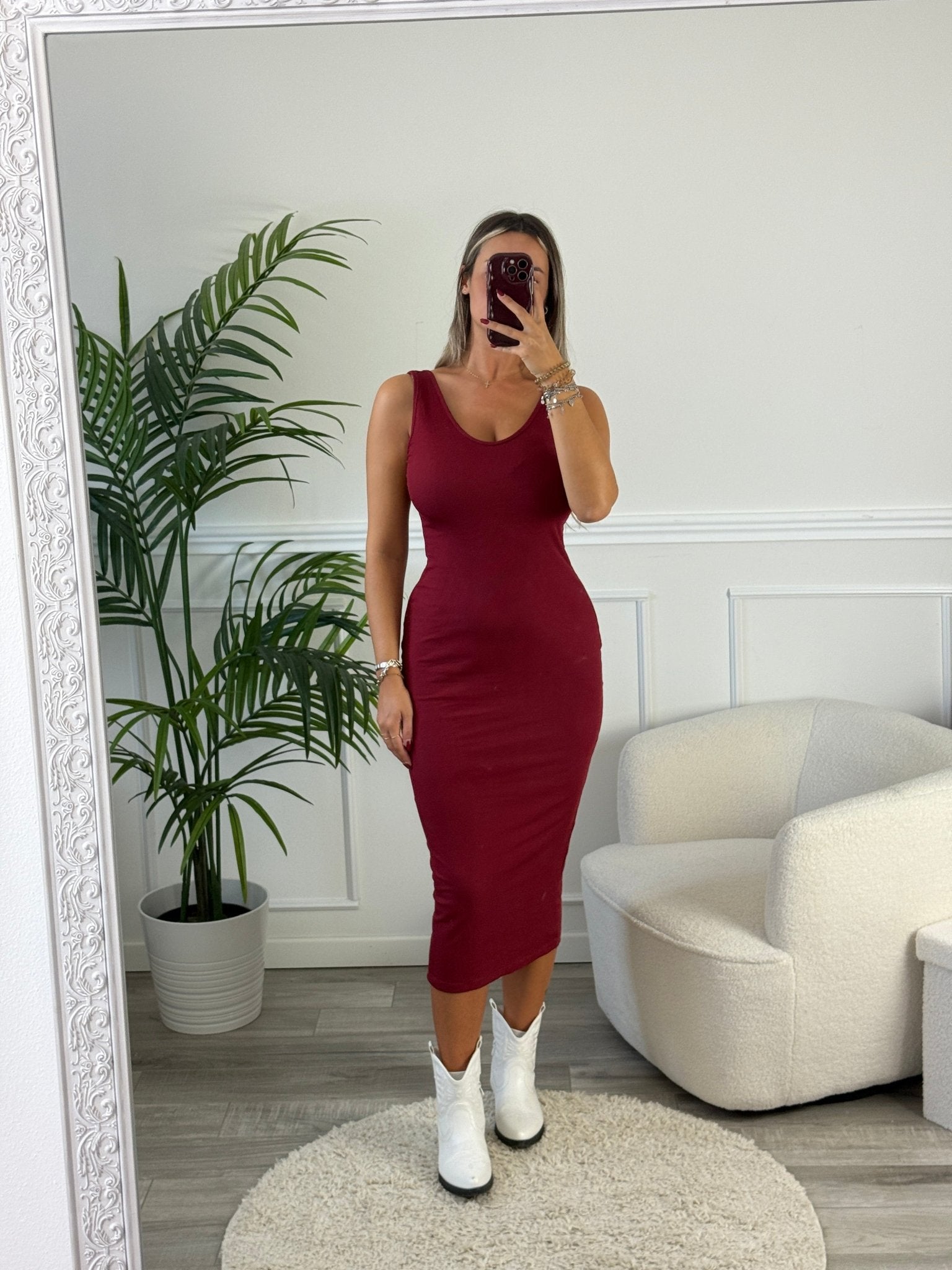 Tubino lungo a costine - Follie by Alice