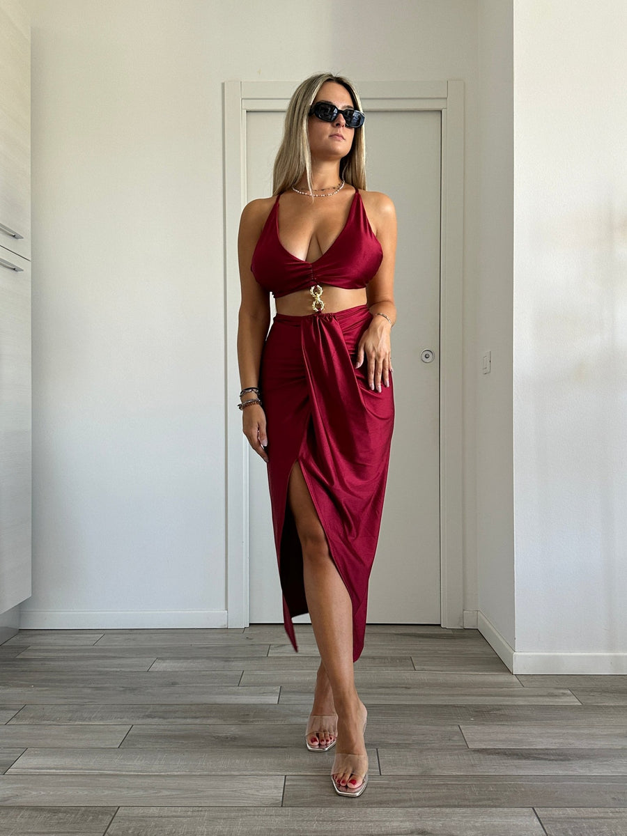 Tubino lungo cut-out con morsetto SIREA