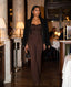 Tuta jumpsuit con corsetto in pizzo di velluto DALILA - Follie by Alice
