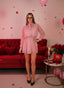 Vestitino a pois con fascia choker e gonna a balze - Follie by Alice