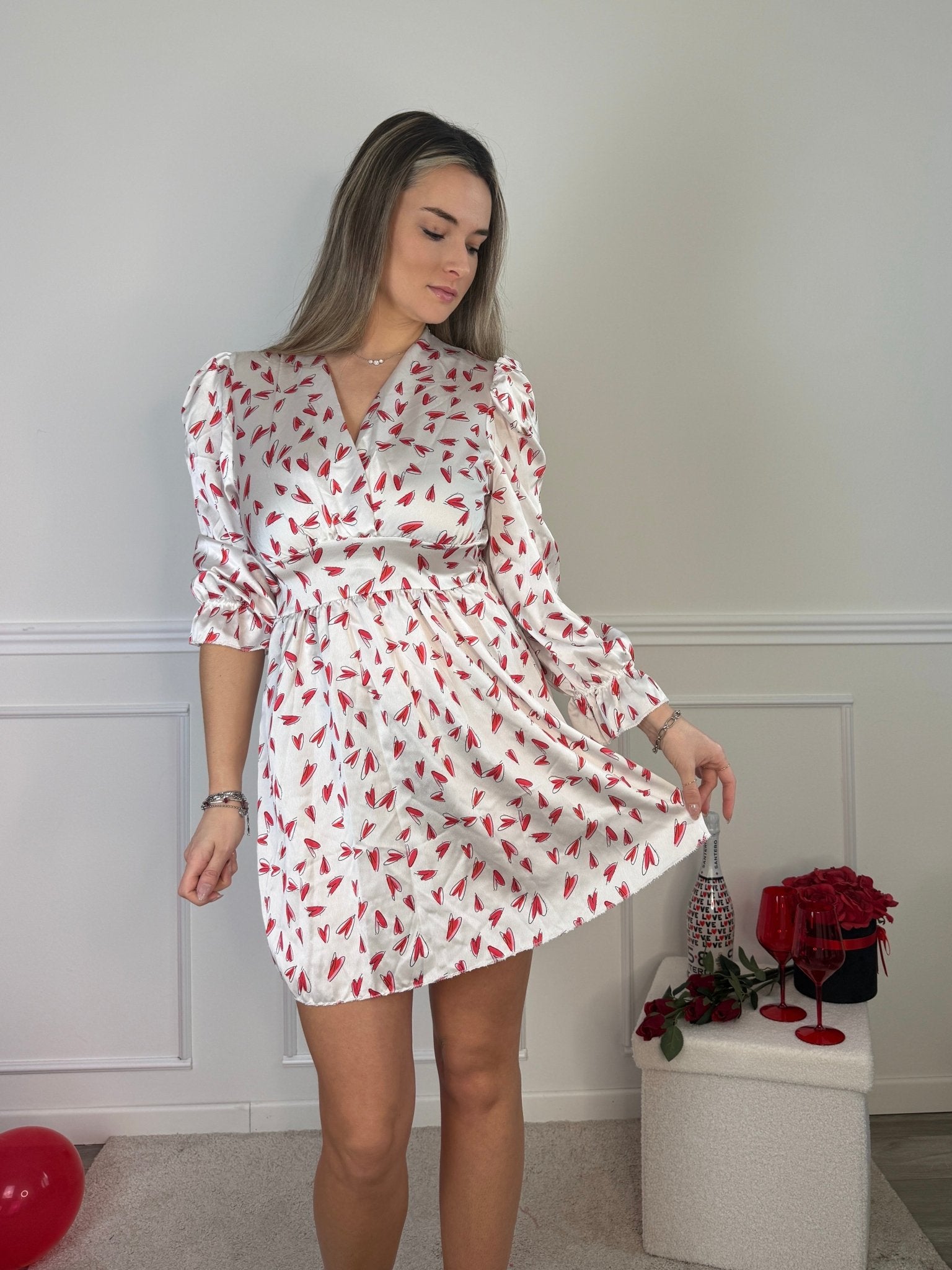 Vestitino bianco VALENTINE - Follie by Alice