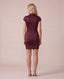 Vestitino cut-out in raso con alamaro SHANGHAI - Follie by Alice