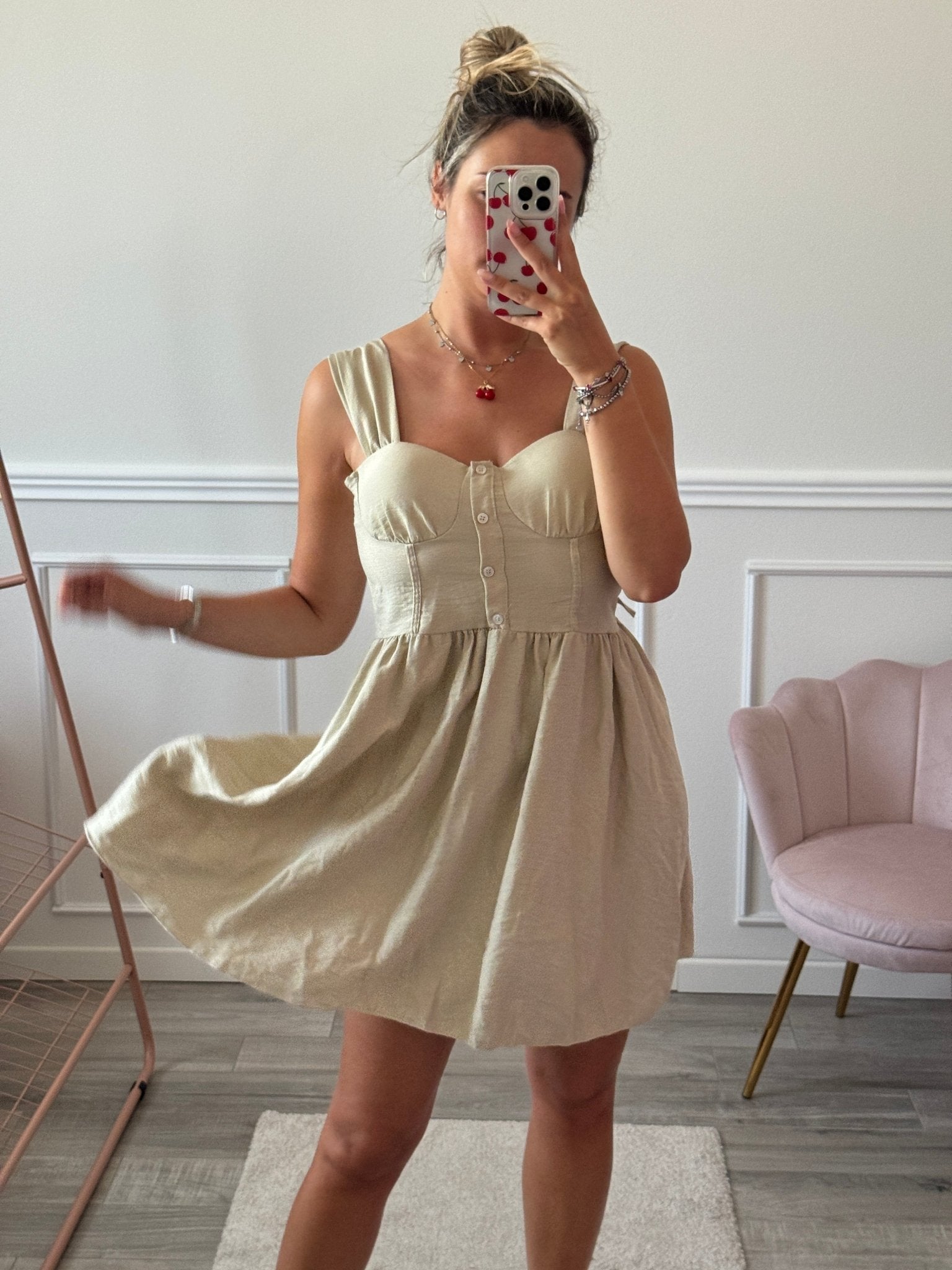 Vestitino effetto lino ELYSIA - Follie by Alice