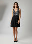 Vestitino nero con ricami - Follie by Alice