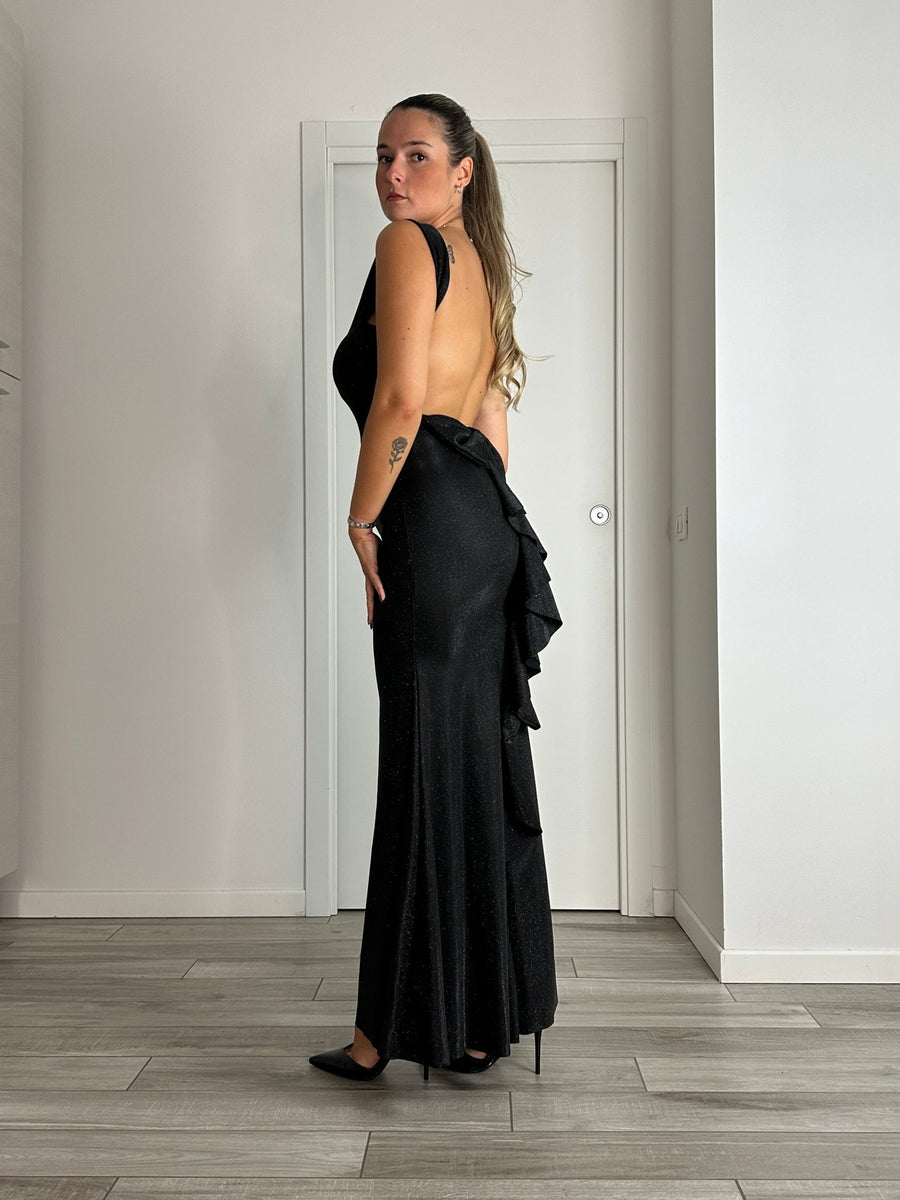 Vestito lungo glitterato GLIMMER – alternate