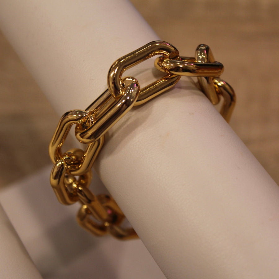 Braccialetto oro maxi-catena – alternate