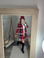 Cappello rosso effetto pelle - Follie by Alice