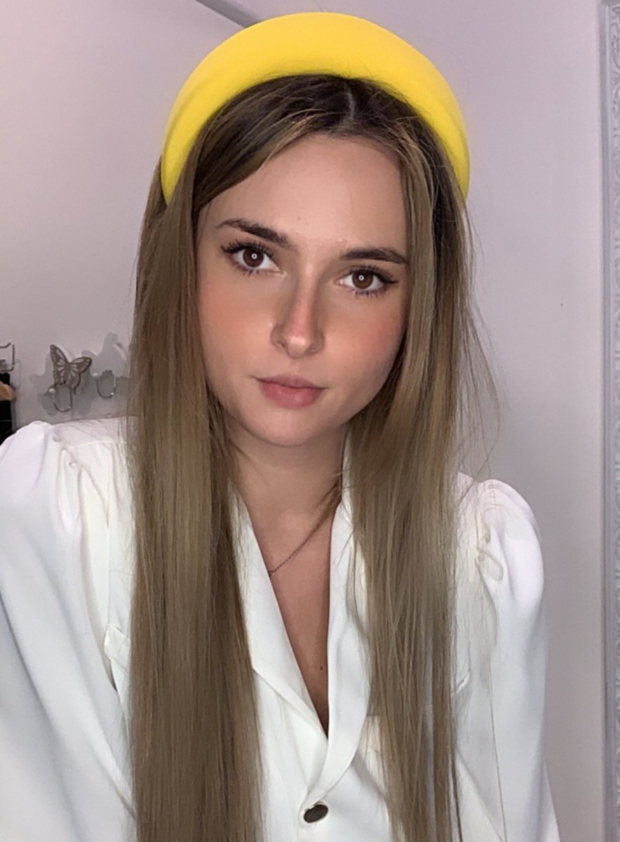 Cerchietto giallo - Follie by Alice