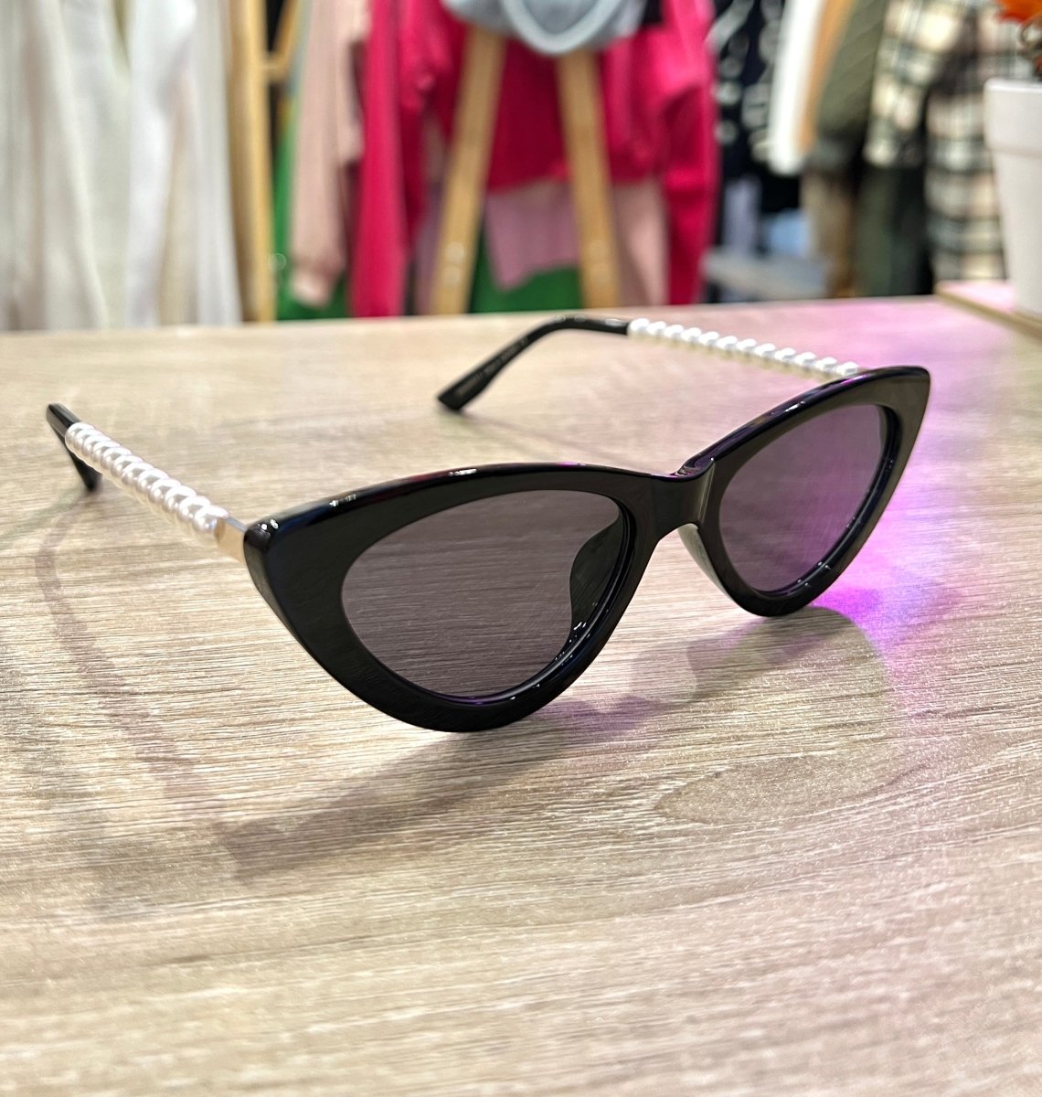 Sole Donna Occhiali Da Sole A Gatto Neri Cat Eye Ray Ban Donna