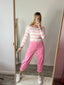 Pantaloni baggy rosa - Follie by Alice