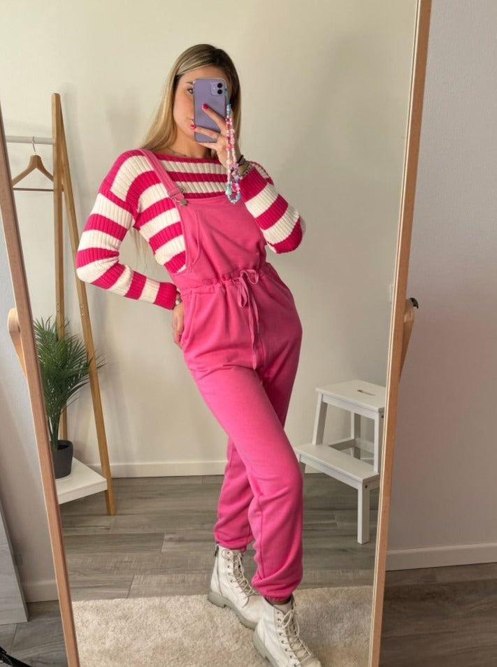 Salopette Grace fucsia