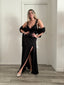 Vestito lungo in raso HEARTS - Follie by Alice