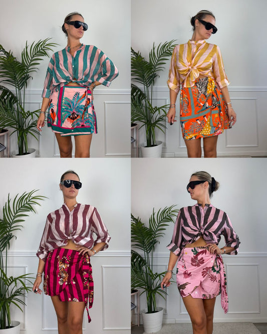 Pareo e Camicia a Righe: il Look Mare Più Virale dell'Estate 2026 - Follie by Alice