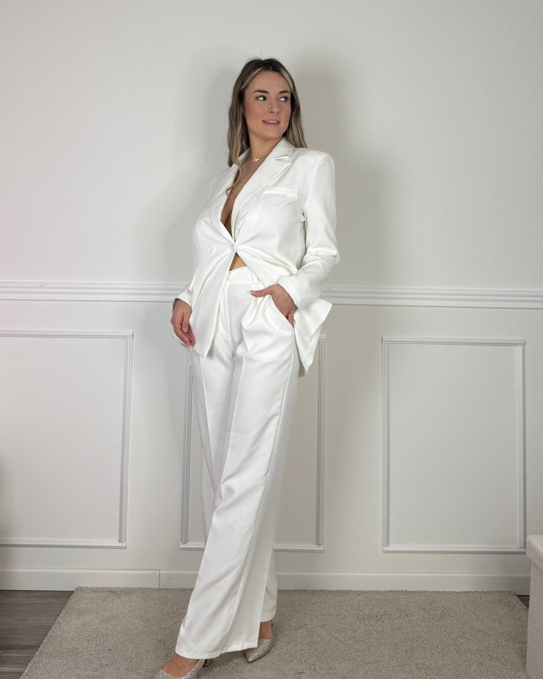 Pantaloni Bianchi da Donna - Follie by Alice