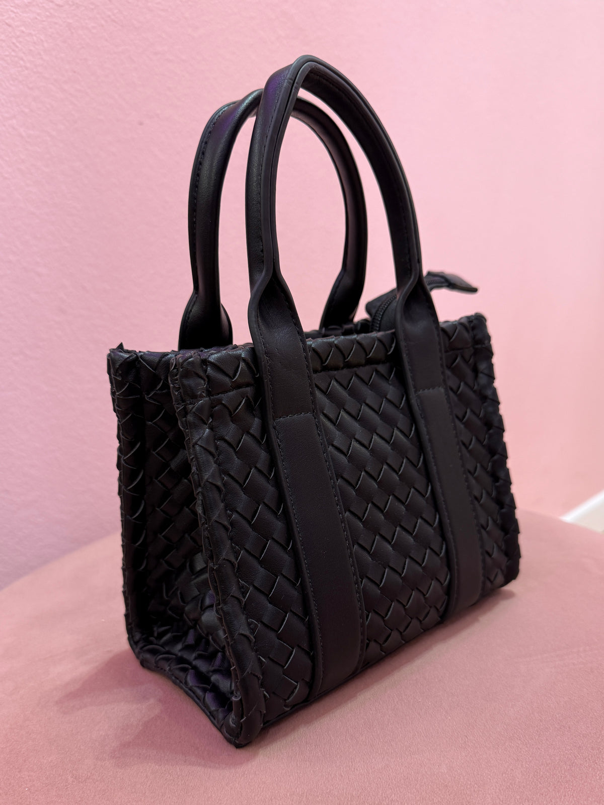 Borsa a mano effetto intrecciato - Follie by Alice