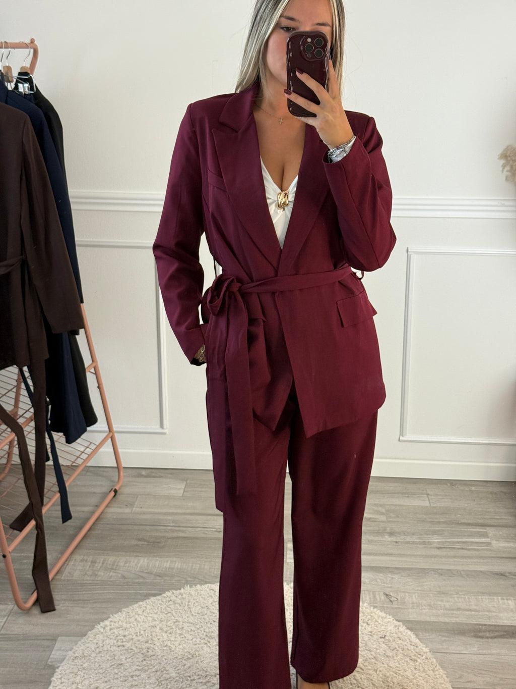 Giacca blazer a portafoglio ILARY