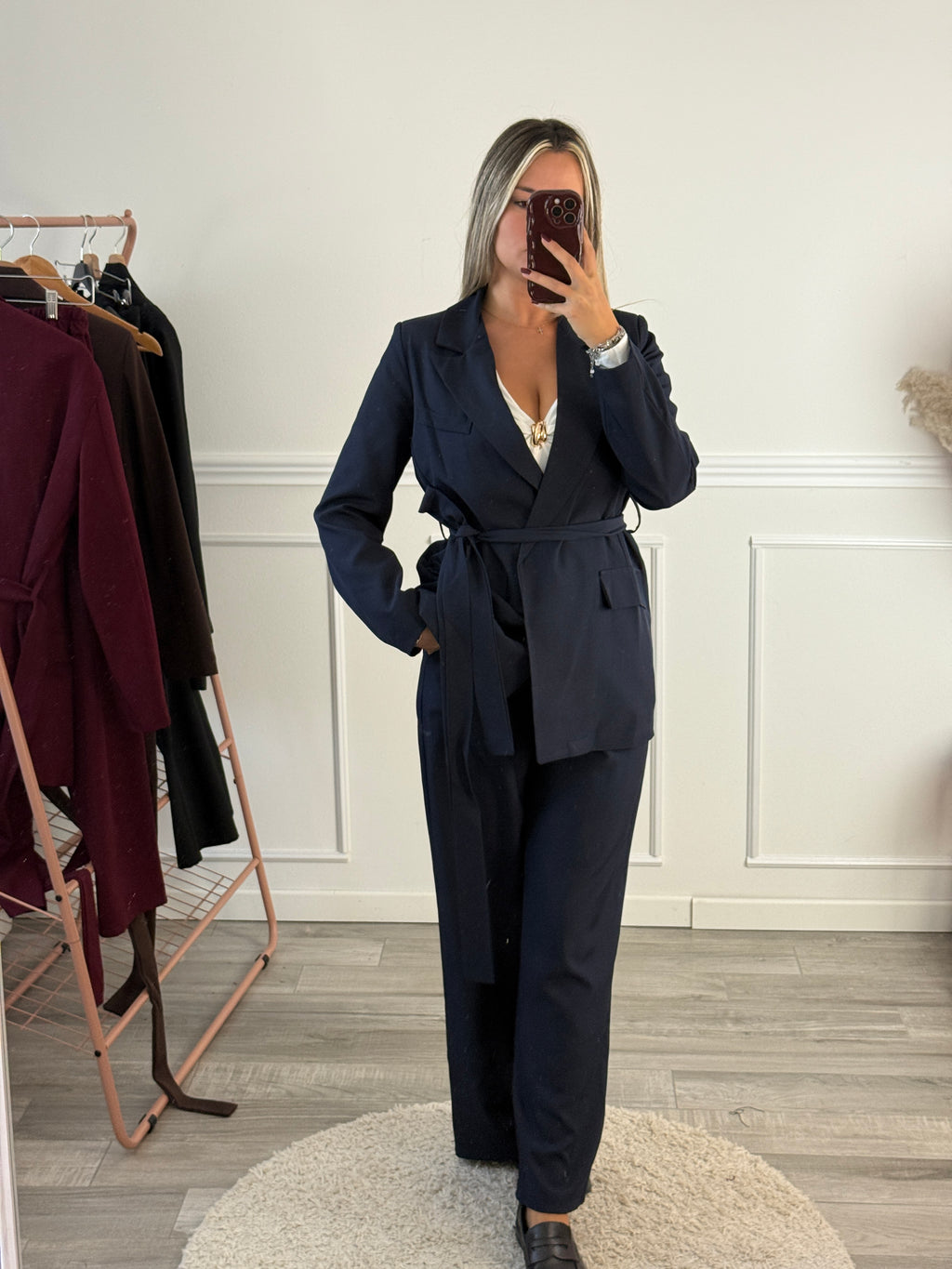 Giacca blazer a portafoglio ILARY