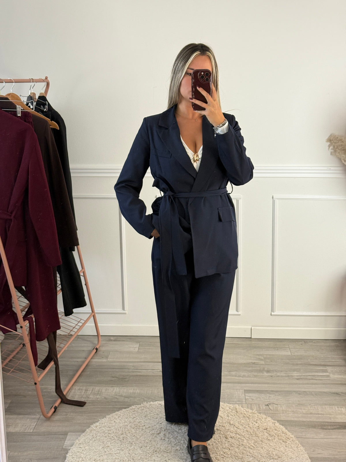 Giacca blazer a portafoglio ILARY